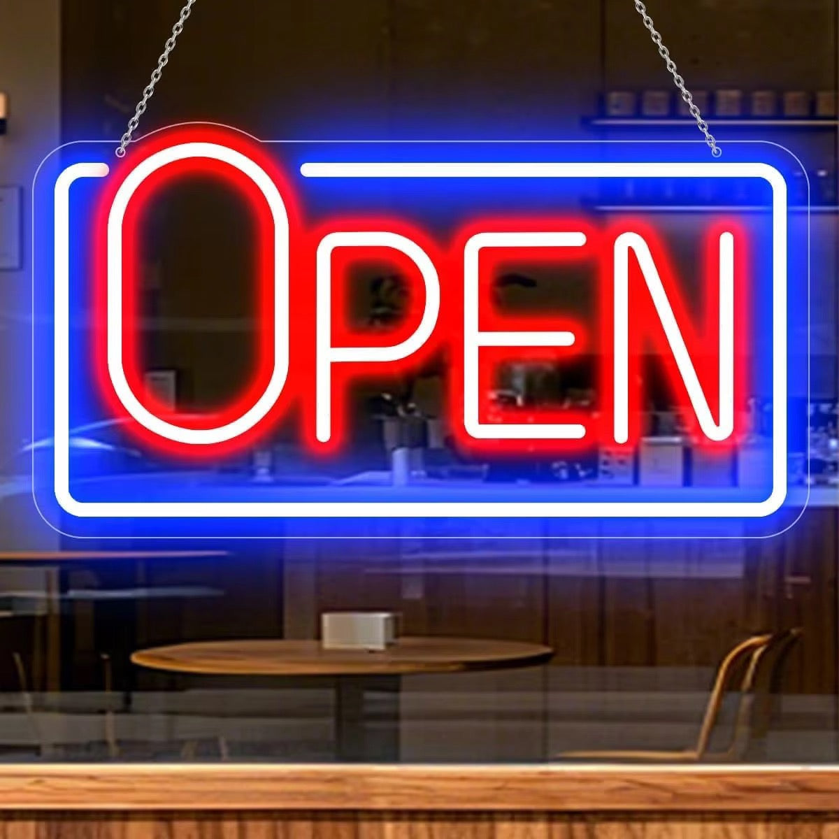 Elegant Open LED Neon Light Outdoor Waterproof IP67 Silicone Shop Wall Decoration Custom Neon Sign DC 12V