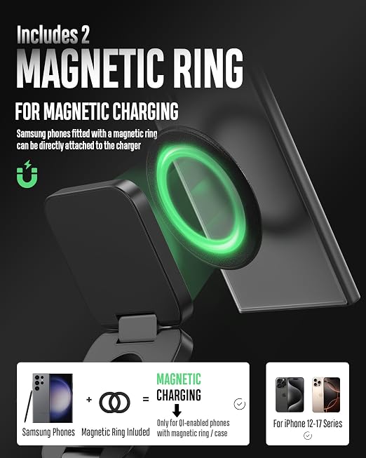Smart Universal Foldable Wireless Charger